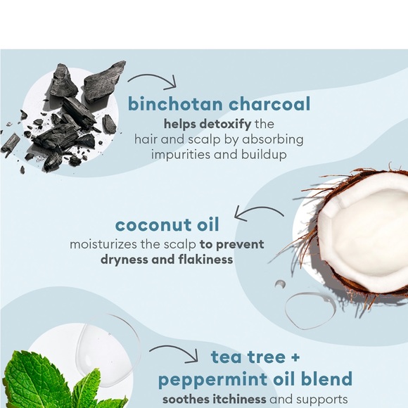 🆕 Briogeo Scalp Revival Charcoal + Coconut Oil Micro-exfoliating - Picture 2 of 6